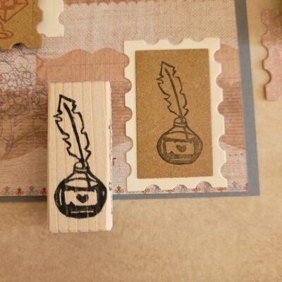 tampon scrap bujo plume d'écriture
