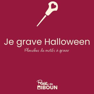 motifs pour graver des tampons halloween